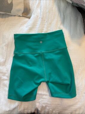 Turquoise Lululemon Shorts